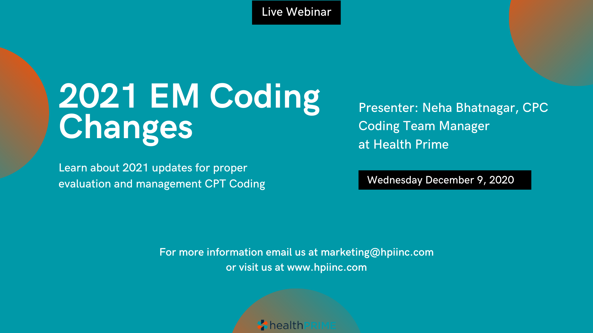 Whats changing for E/M codes this 2021?